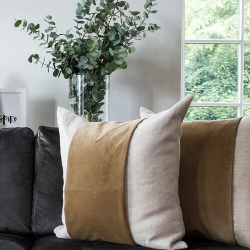 Satya Cotton Printed Cushion Cover, Shape : Square