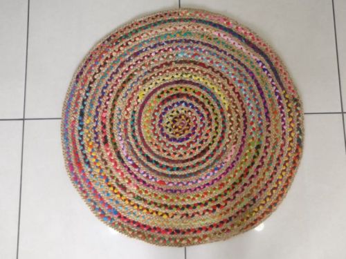 Round Jute Carpets, For Bedroom, Home, Home Decor, Hotel, Indoor Decoration, Kitchen, Floor Covering