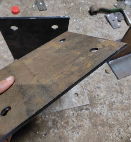 Silver Mild Steel Laser Cutting Plate, For Industrial, Technique : Hot Rolled