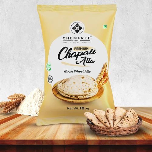 10 Kg Premium Whole Wheat Atta, For Cooking, Packaging Type : Bag