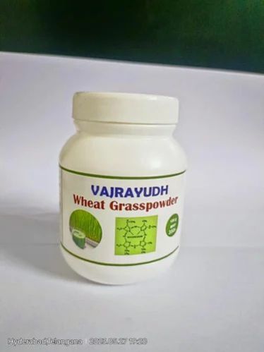 Green Vajrayudh Wheat Grass Powder, Packaging Type : Bottle