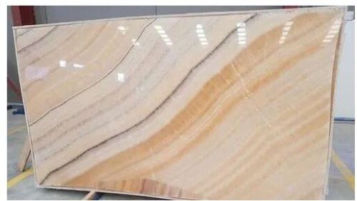 Polished Mango Onyx Marble, Shape : Rectangle