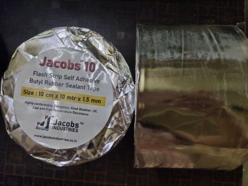 Jacobs 10 Butyl Rubber Sealing Tape, For Pin- Holes, Etc....., Feature : Waterproof