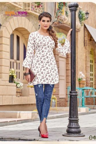 Ladies Designer Western Wear Dress, Length : 34