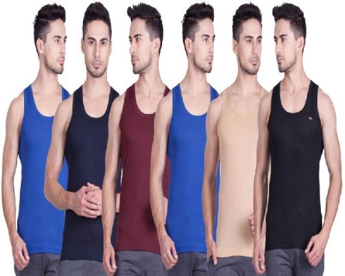 Lux Venus Colored Cotton Vest, Gender : Male