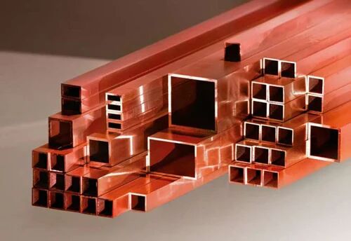 Red Copper Square Pipe