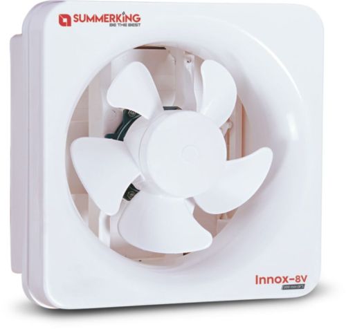 White 35W/40W/45W Electric Innox Ventilation Fan, For Reduce Hummidity, Voltage : 6V/8V/10V