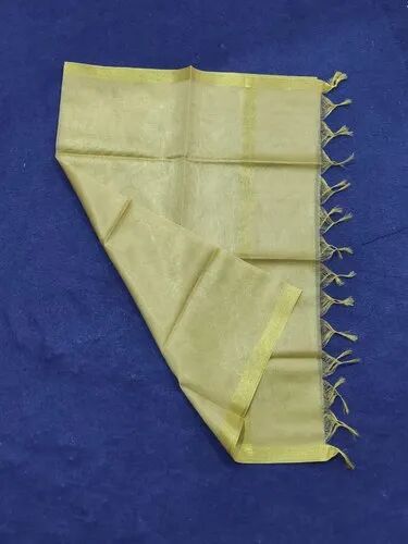 Linen Dupatta, Color : Golden