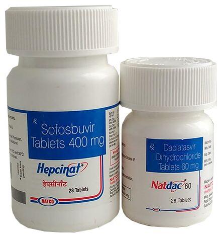 Hepcinat & Natdac, Packaging Size : 1X28 Tablets