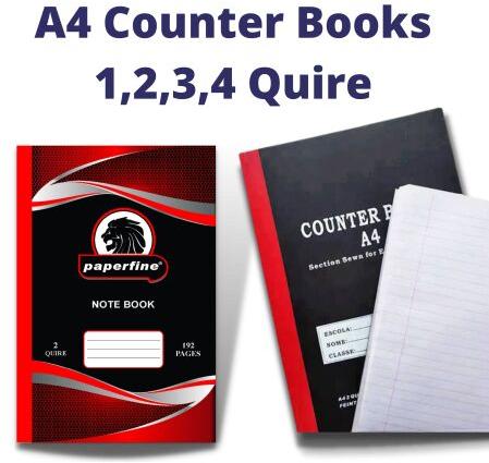 A4 Hard Case Counter Quiet Book