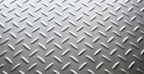 Polished Stainless Steel Chequered Plate, For Industry, Automotive Industry, Size : 1250mm-1500mm