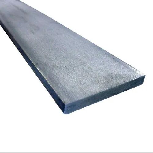 Silver Stainless Steel Flat Bar, For Construction, Technique : Hot Rolled