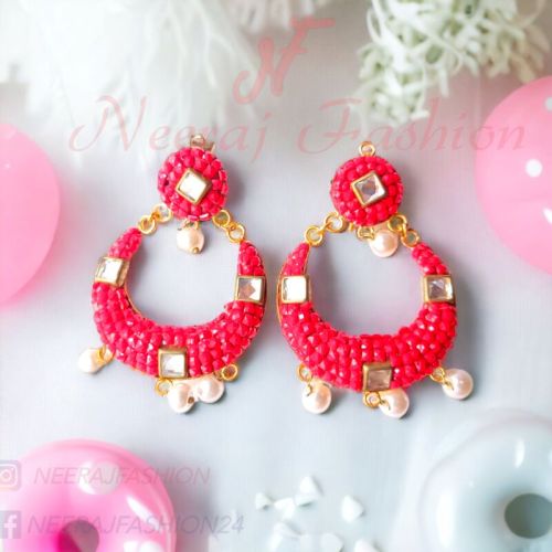 Neeraj Fashion Alloy Artificial Earrings Antique