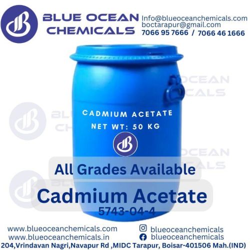 Cadmium Acetate, CAS No. : 5743-04-4