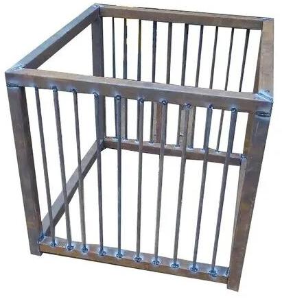 Rectangular Iron Dog Cage