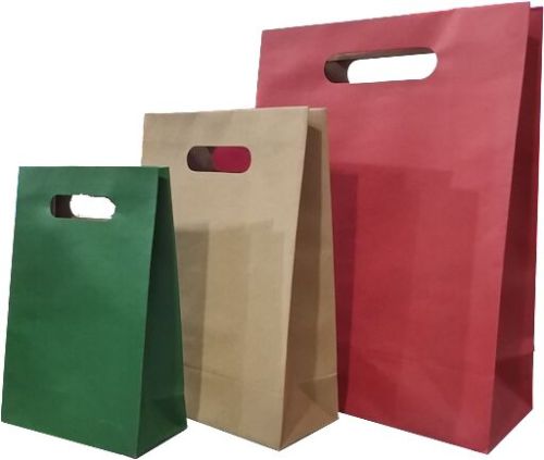 D-CUT BOX BAGS NON WOVEN, For Goods Packaging, Feature : Easy To Carry