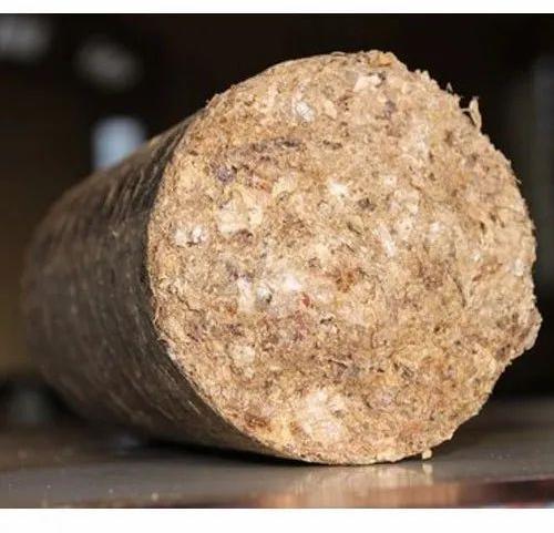 Hard Common Solid Biomass Briquettes, Shape : Round