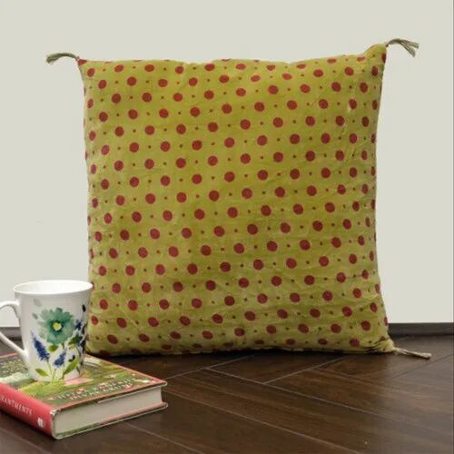 Square Cotton Printed Cushion Covers, Size : 12 X 14 Inches