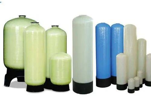 Cylinder Shape Powder Coated FRP Vessel, For Chemical Industry Uses, Feature : Durable, Stable Performance