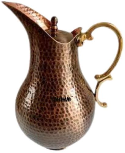 ANTIQUE COPPER PITCHER JUG, For Storing Water, Feature : Shiny Look, Leakage Proof, Good Quality, Fine Finish