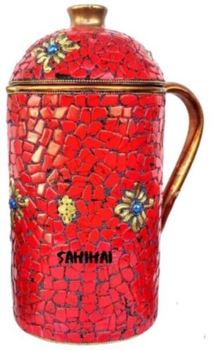 Sahi Hai Handicrafts Pure Copper Jug