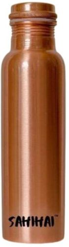 Sahi Hai Pure Copper Matt Finish Lacquer Coated Water Bottle