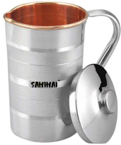 Sahi Hai Copper Steel Serving Water Jug