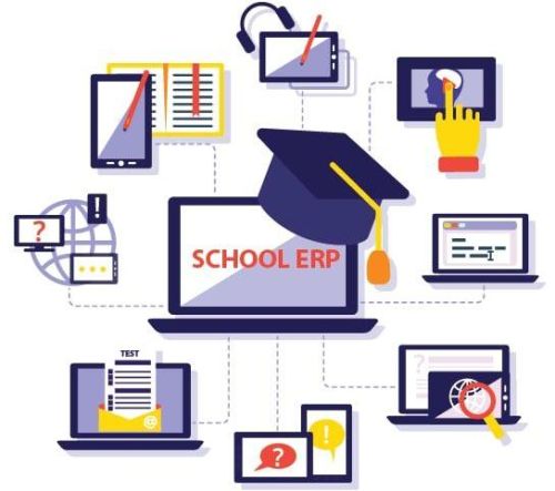School Management ERP Software, Version Type : 8.1