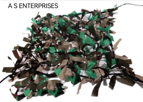 Military Print Nylon Army Camouflage Net, Color : Green