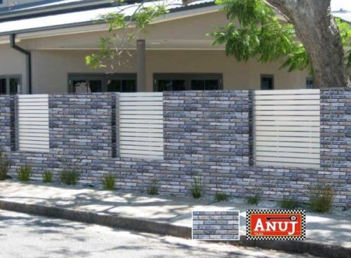 Rectangular Polished Exterior Wall Tiles, Packaging Type : Cardboard Box