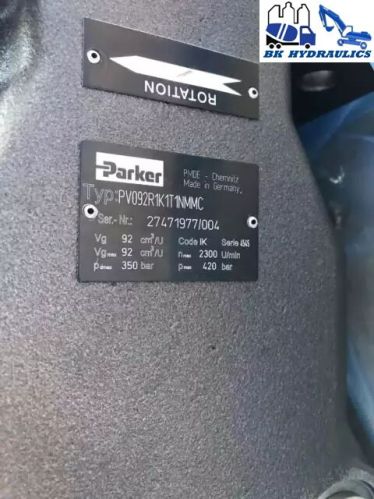 Cost Iron Parker Hydraulic Piston Pumps, Pressure : High Pressure