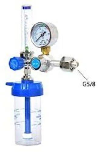 Plastic Oxygen Flow Meter, For Hospital, Clinic, Certificate : CE Certified