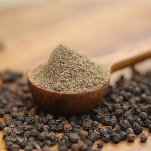 Black Pepper Powder, For Cooking, Packaging Size : 100gm, 200gm, 500gm