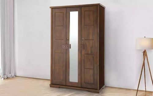 Royaloak Wooden 3 Door Wardrobe