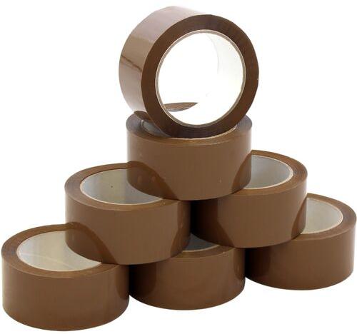 BOPP Adhesive Brown Tape, For Bag Sealing, Carton Sealing