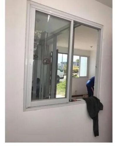 UPVC Sliding Window, Frame Color : White