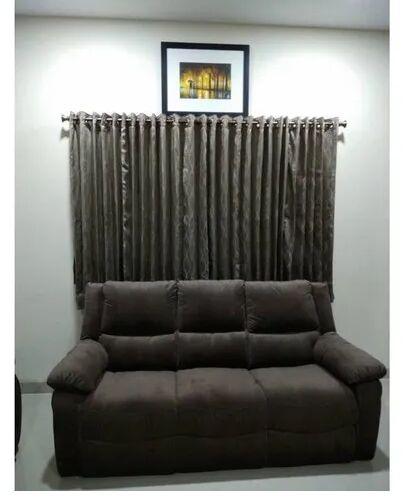 Window Curtain, Color : Dark Grey