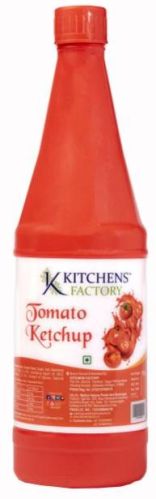 Kitchens Factory 1 Kg Tomato Ketchup, For Food, Snacks, Certification : Fssai