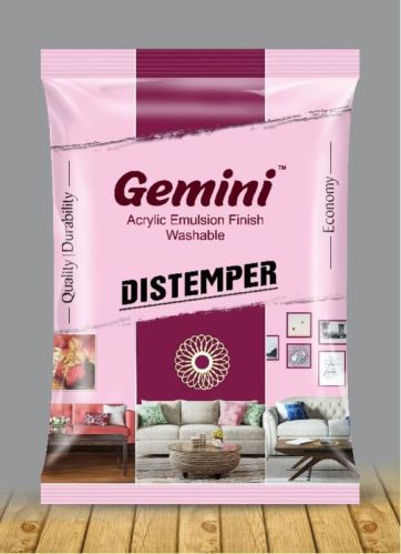 LAMINATED DISTEMPER POUCHES, Color : Multicolor