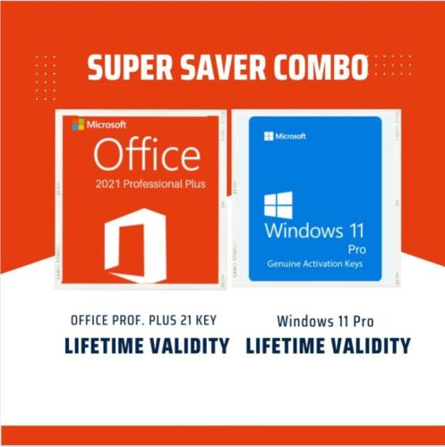 MS Office And Window 11 Combo