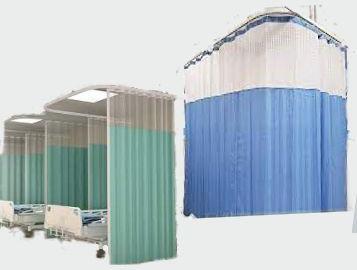 Hospital Partition Curtain, For Good Quality, Anti Bacterial, Technics : Machine Made