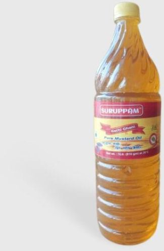 1 Liter Yellow Mustard Oil, For Cooking, Certification : FSSAI Certified