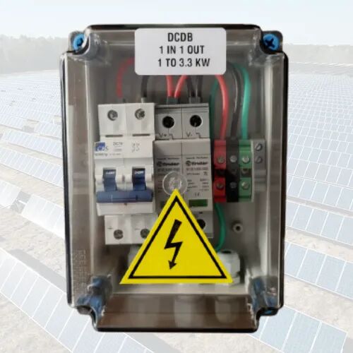 ABS Solar DCDB, Color : Transparent
