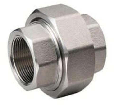 Silver Stainless Steel Polished Socket Weld Union, For Pipe Fittings, Feature : Rust Proof