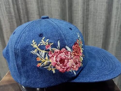 Blue Denim Cap, For Headwear, Size : Standard