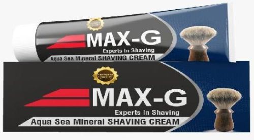 MAX-G Mens Smooth Shaving Gel, Packaging Type : Plastic Tube