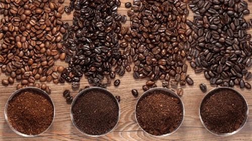 Brown Fermented Coffee Beans