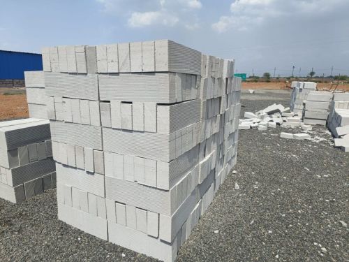 Solid Cement Polished AAC Lightweight Blocks, For Partiton Walls, Side Walls, Wall, Feature : Water Proof