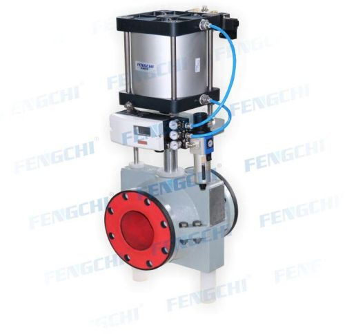 Pneumatic Pinch Valve With Positioner