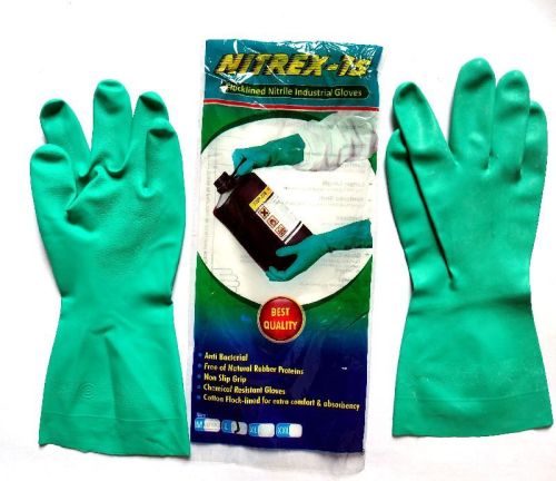 Nitrile Rubber Gloves, For Cleaning, Examination, Food Service, Size : Standard